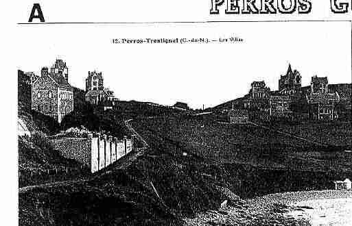 Ville de PERROSGUIREC Carte postale ancienne